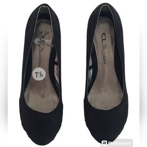 CL by Laundry Shoes Wedges  suede Size 7.5